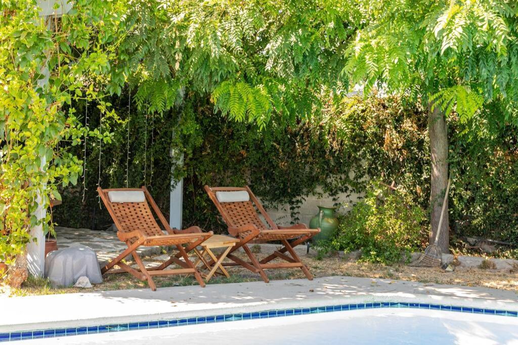 ロサンゼルス Newly Furnished Pool Houseヴィラ エクステリア 写真