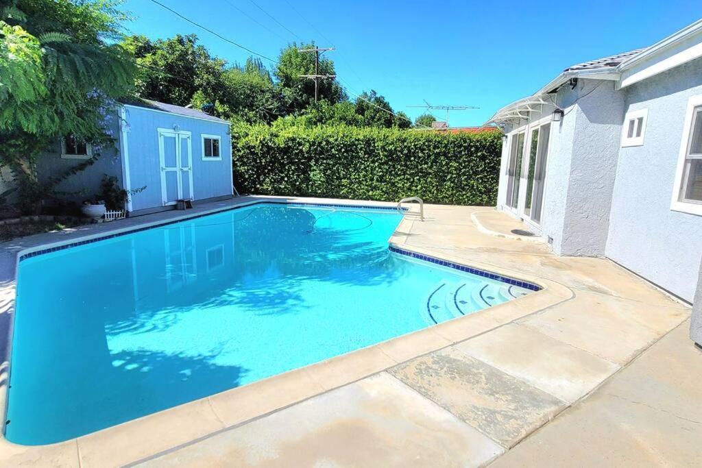 ロサンゼルス Newly Furnished Pool Houseヴィラ エクステリア 写真